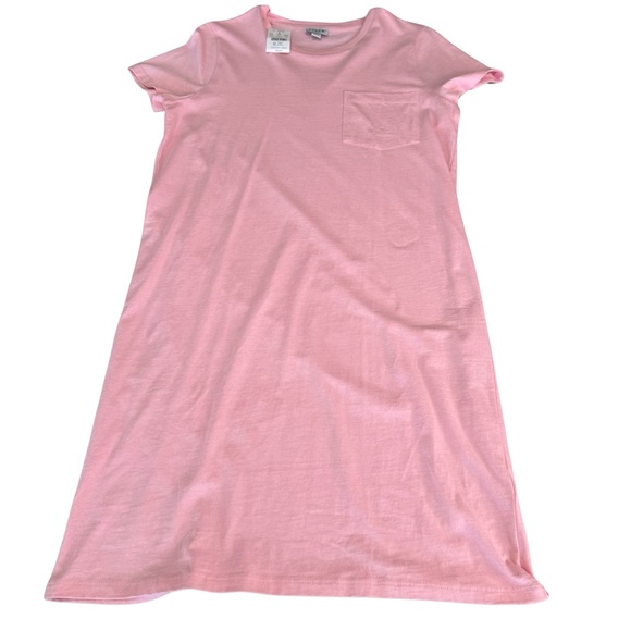 (NWT) J CREW Pocket T-shirt Dress Pink Sixe XS - Picture 4 of 7
